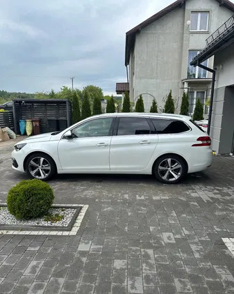 peugeot Peugeot 308 cena 58500 przebieg: 92000, rok produkcji 2019 z Nowy Targ